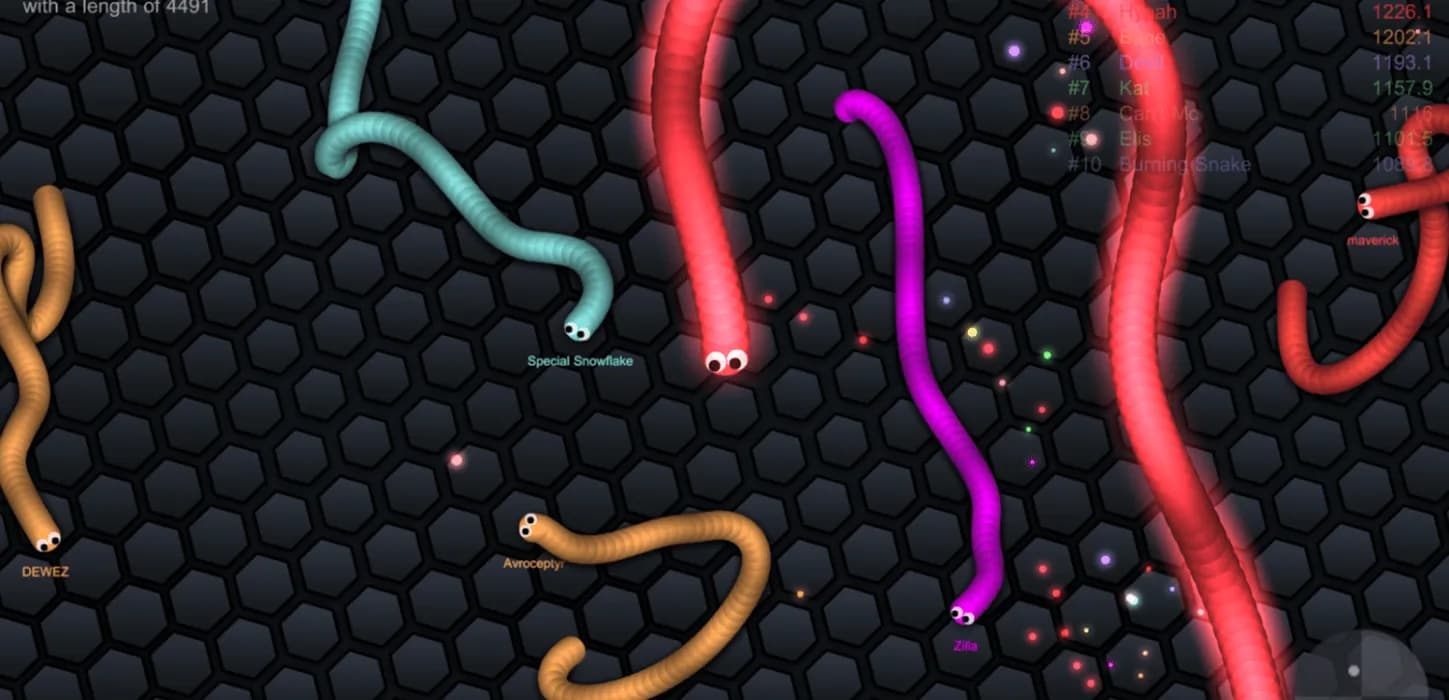 Slither.io screenshot